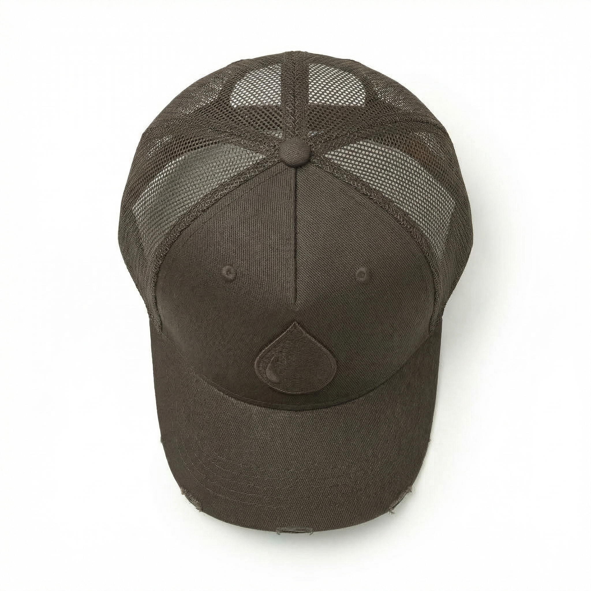 Charcoal Brown Trucker Cap