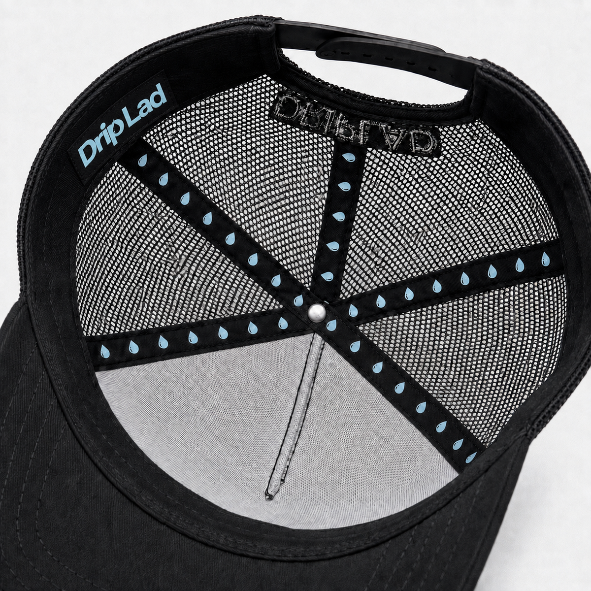 Black Trucker Cap