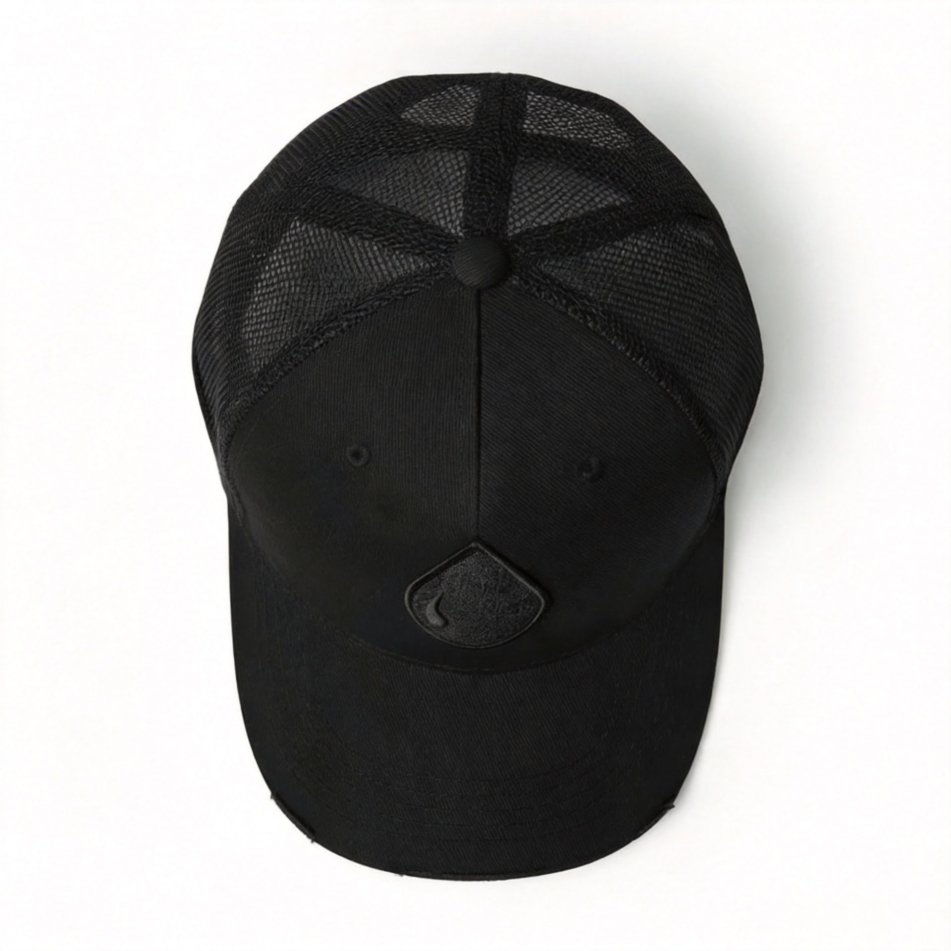 Black Trucker Cap