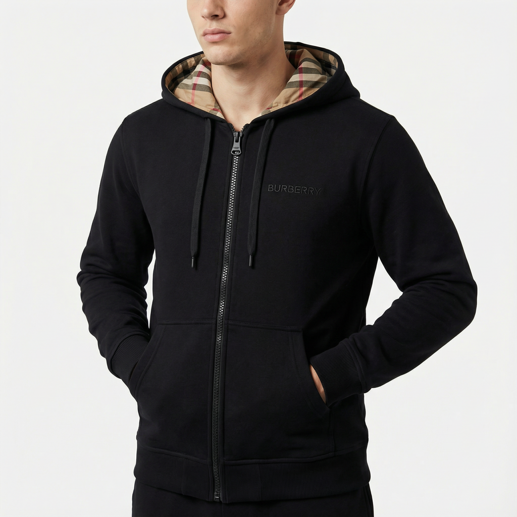 Burberry Zip up Hoodie