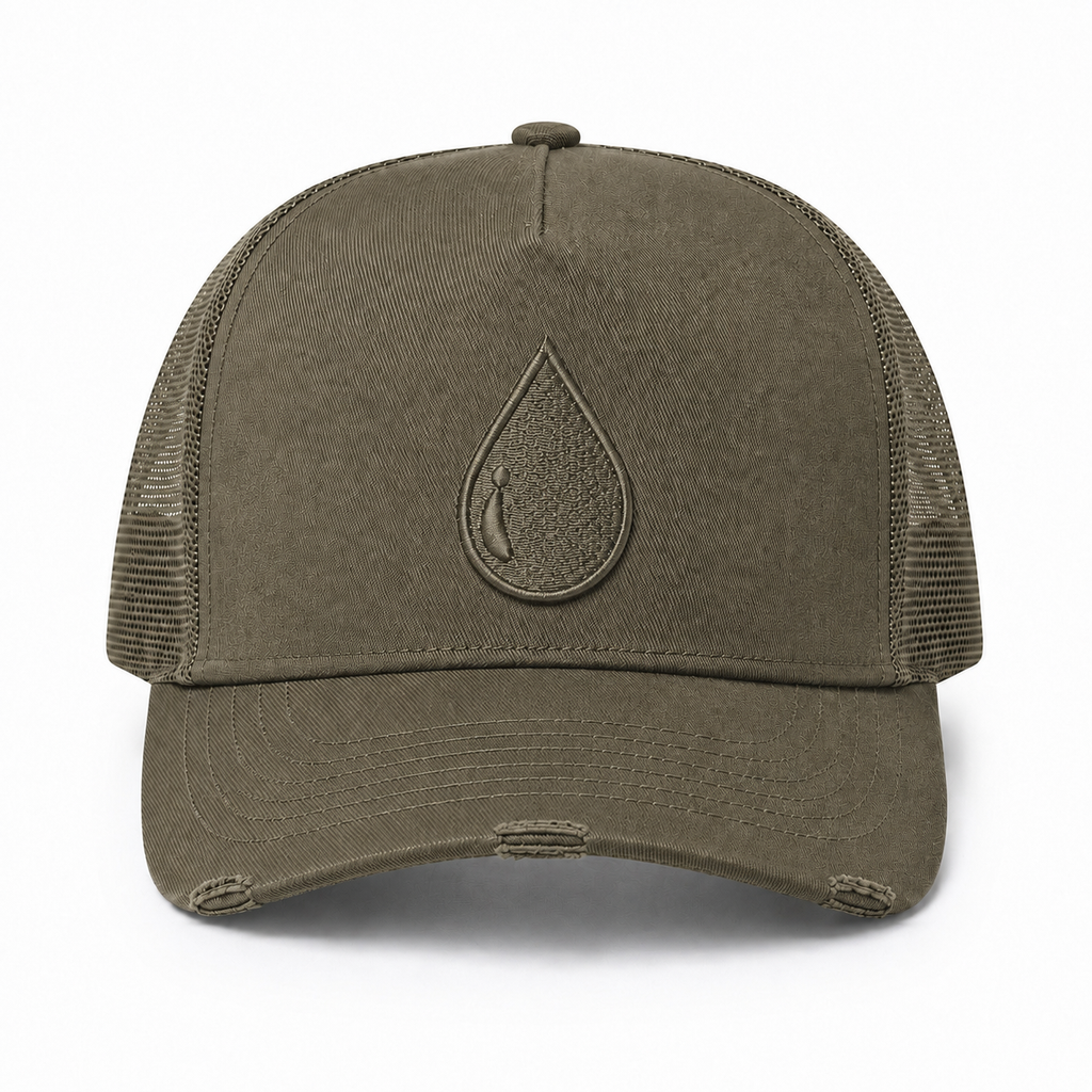 Khaki Trucker Cap