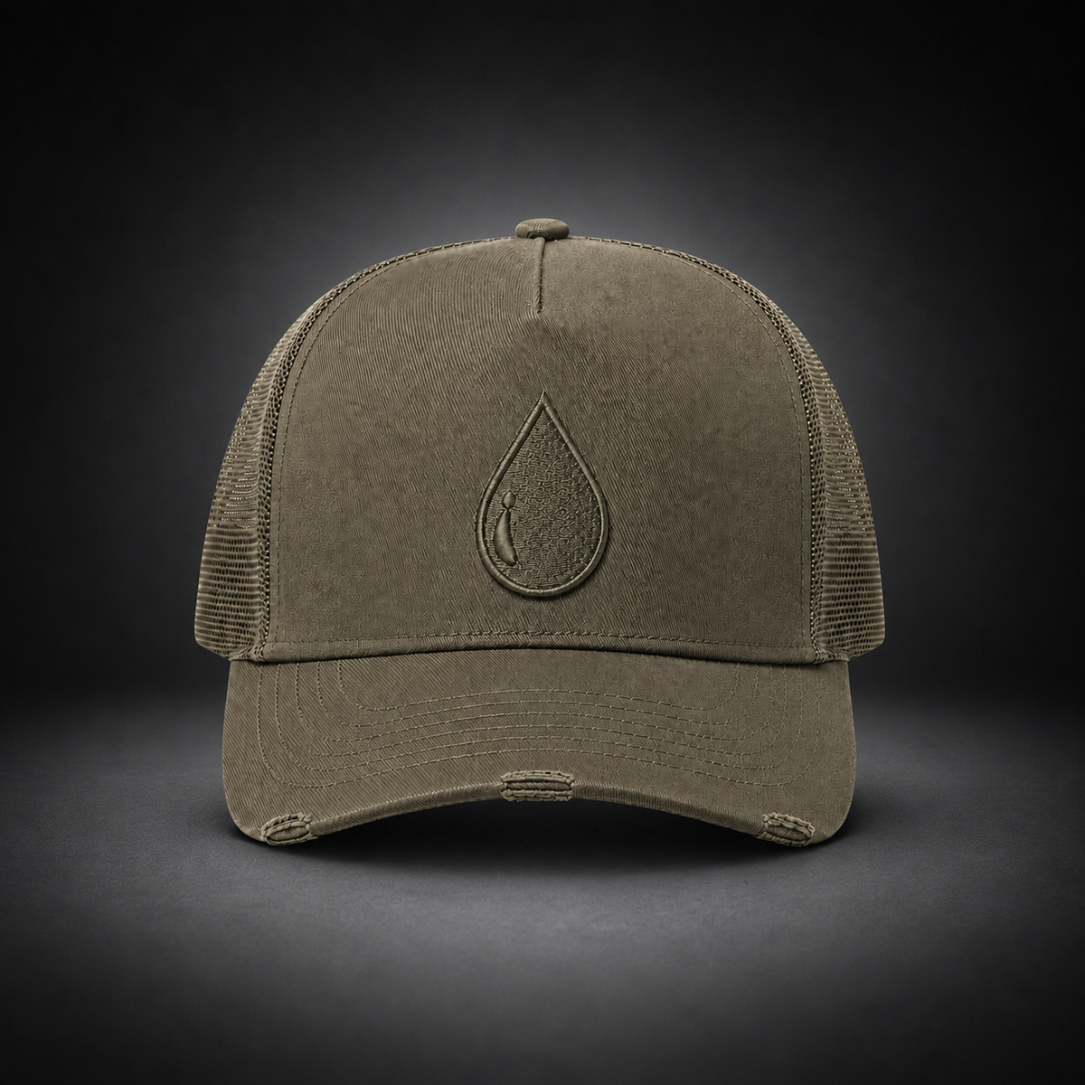 Khaki Trucker Cap