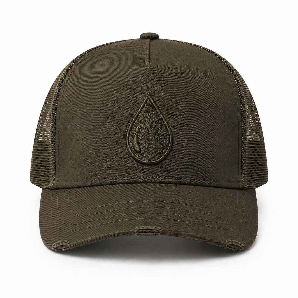 Khaki Trucker Cap
