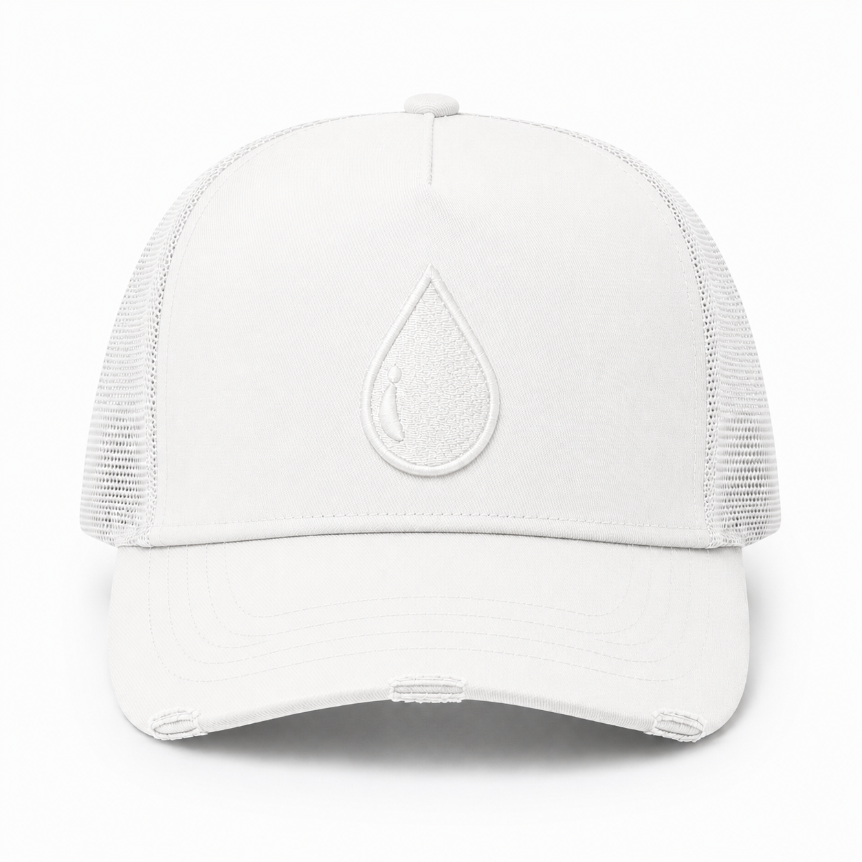 White Trucker Cap