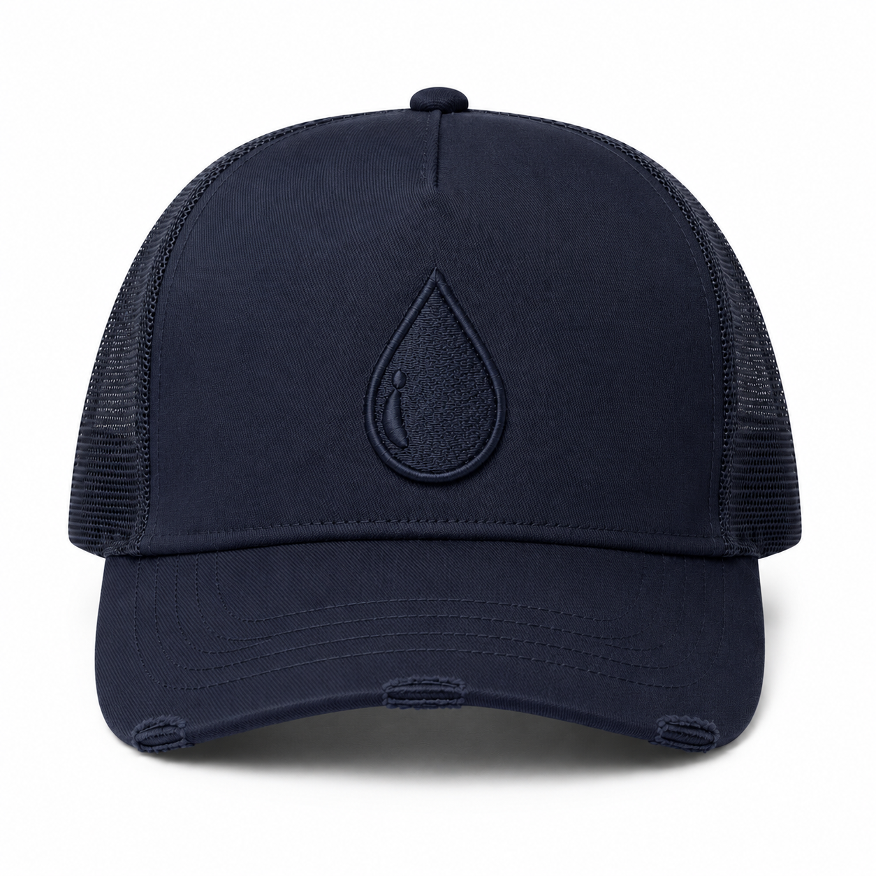 Navy Trucker Cap