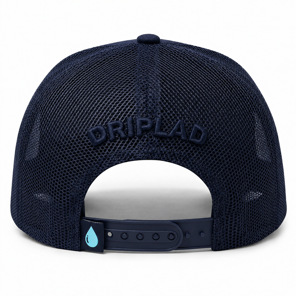 Navy Trucker Cap