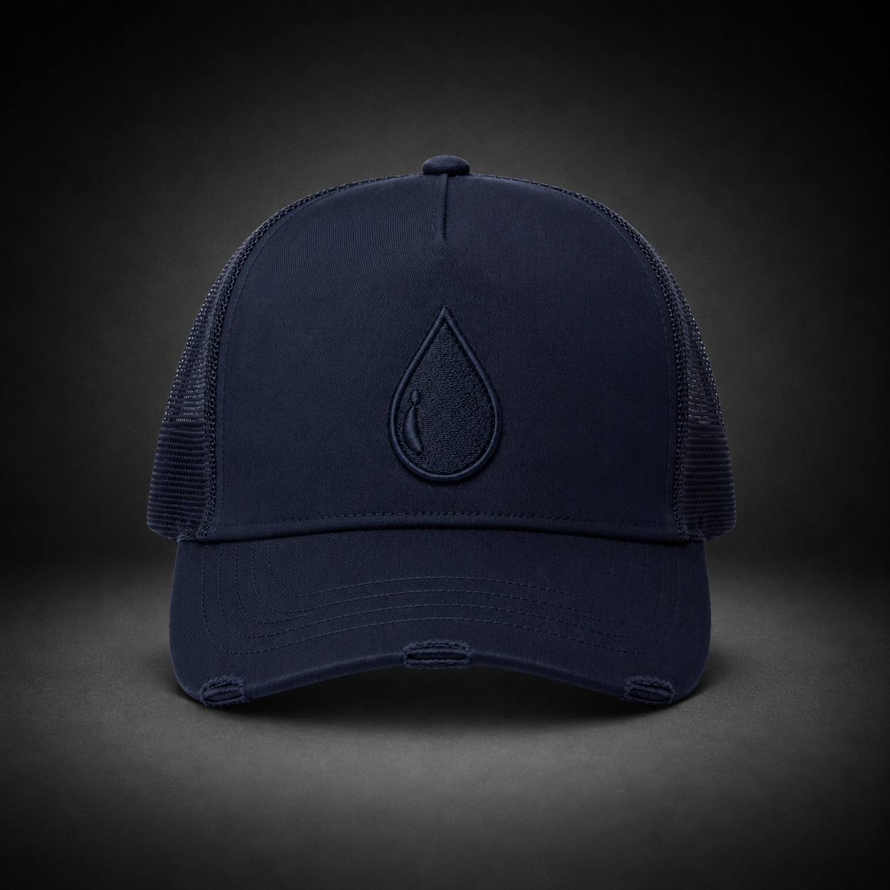Navy Trucker Cap