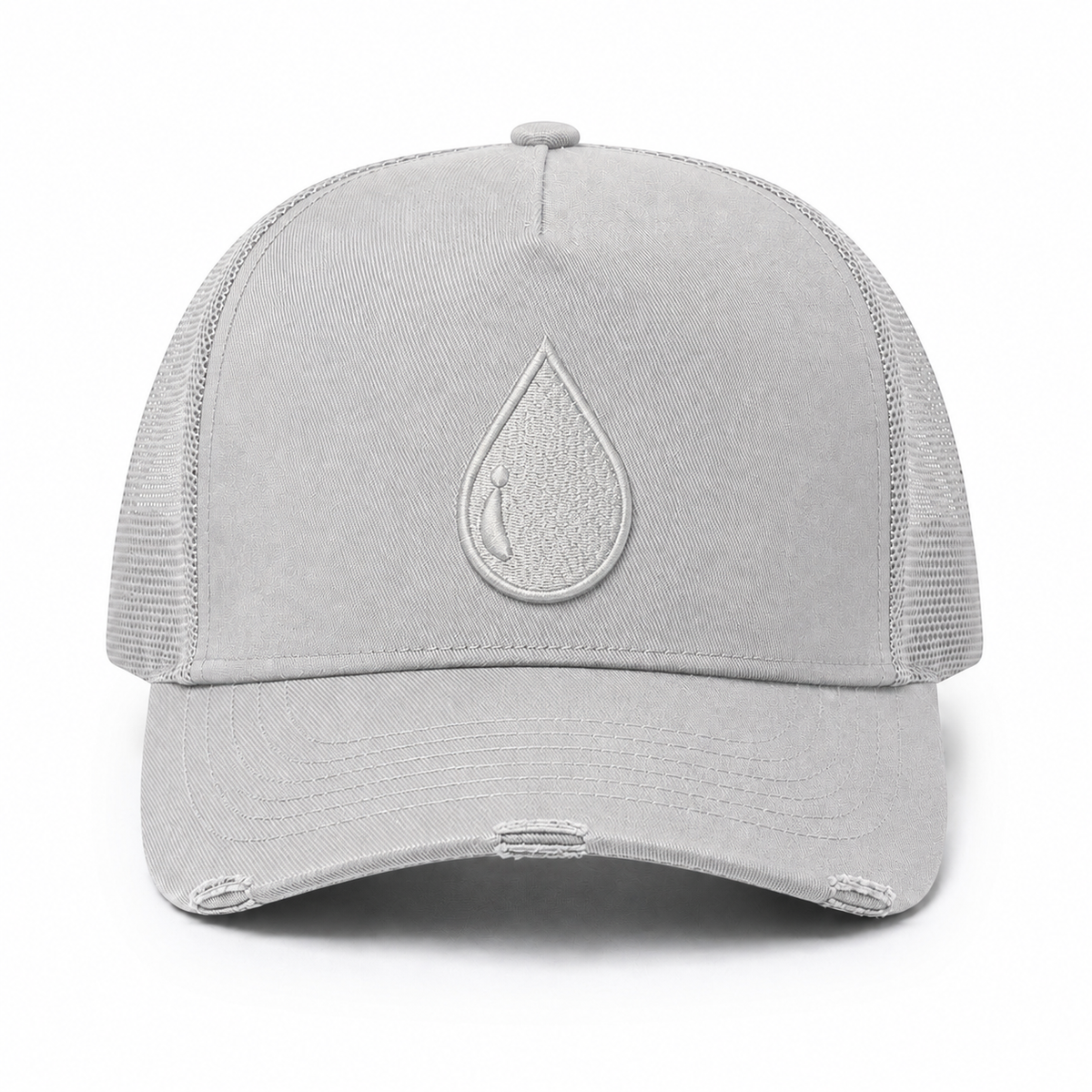 Grey Trucker Cap