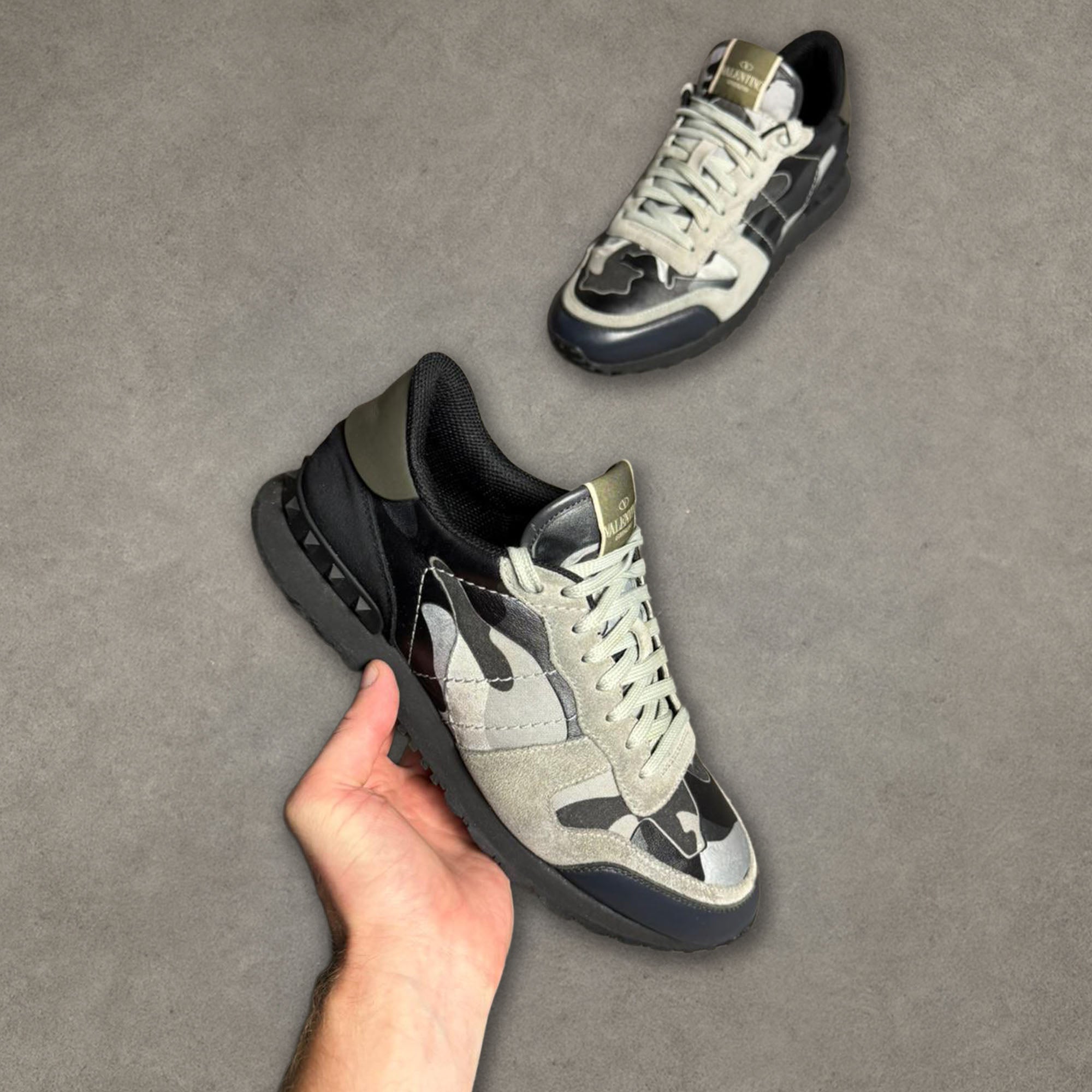Valentino Camo Trainers