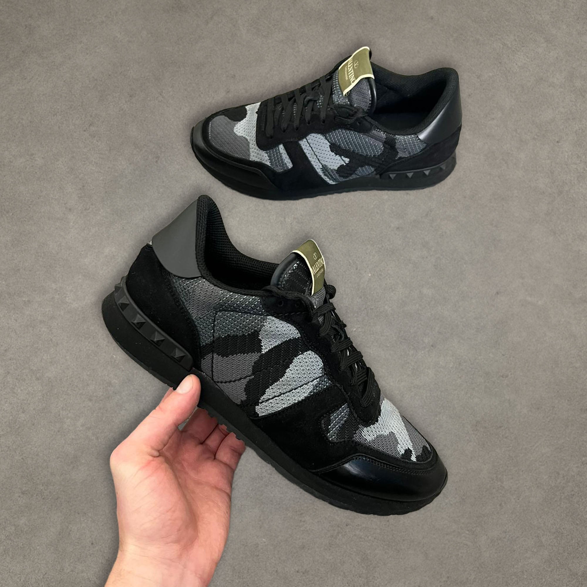 Valentino Camo Trainers