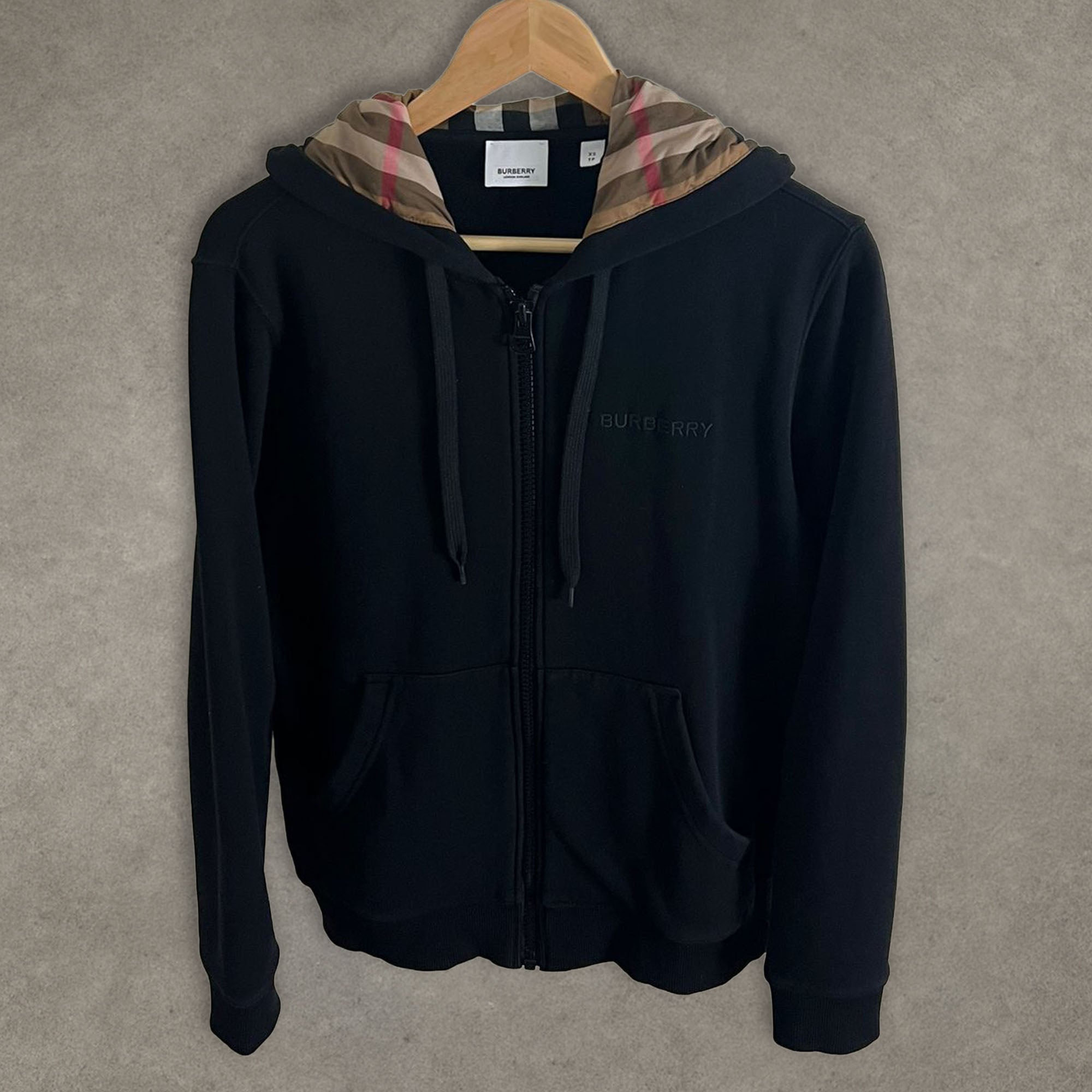 Burberry Zip up Hoodie